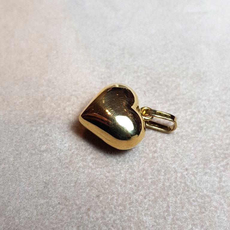 Heart yellow gold 18k (made in Italy)