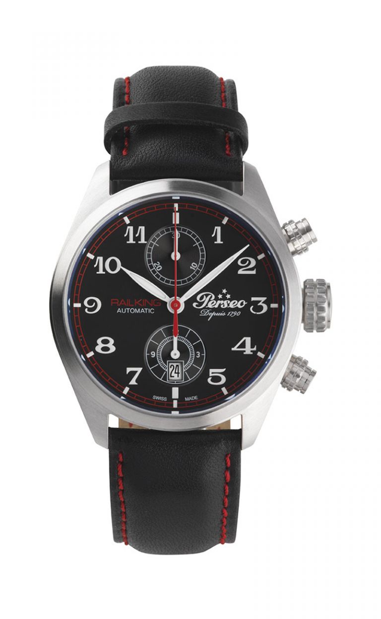 OUT OF STOCK 13339.01 RAILKING CHRONO Automatico (Swiss Made)