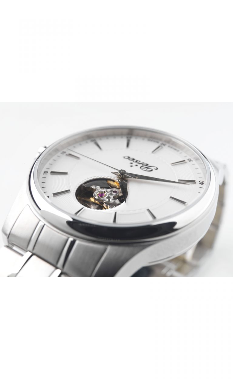44050.01 OPEN HEART BIANCO Automatico (Swiss Made) PERSEO