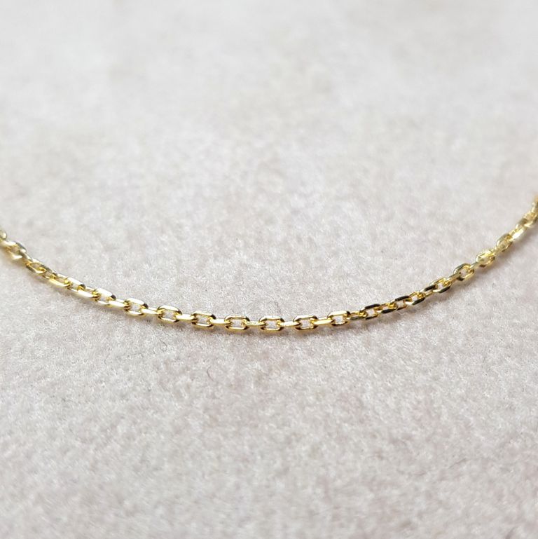 Heart necklace 18k yellow gold (made in Italy)