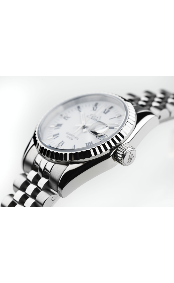 Ref. 2104.01 - Orologio Perseo Moderna donna bianco - immagine 2