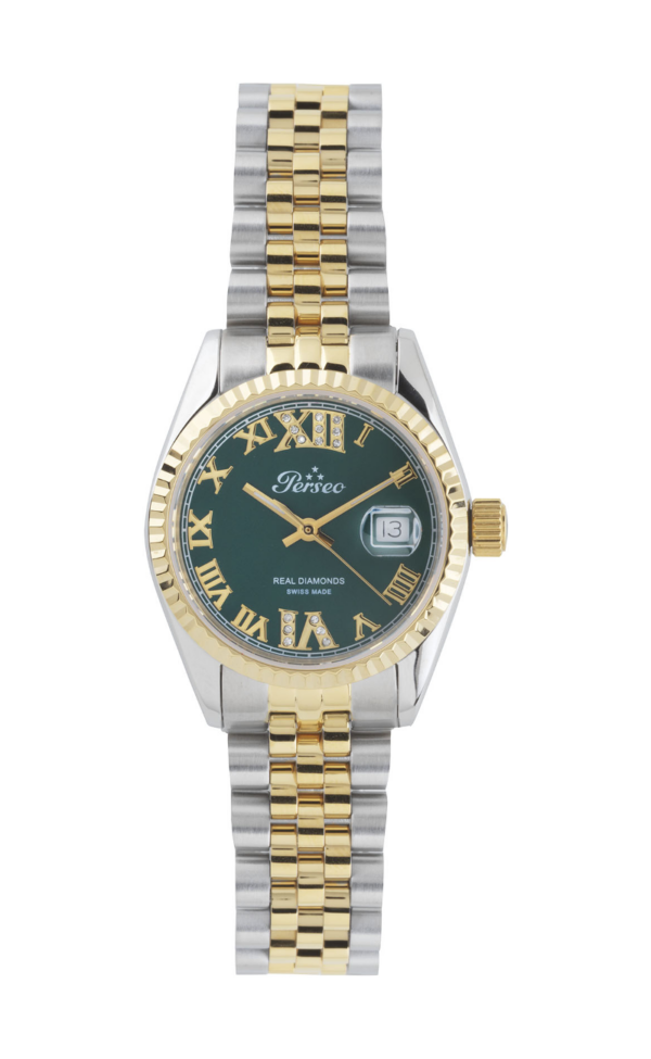 Ref. 2104.03 - Orologio Perseo Moderna Diamonds donna bicolore