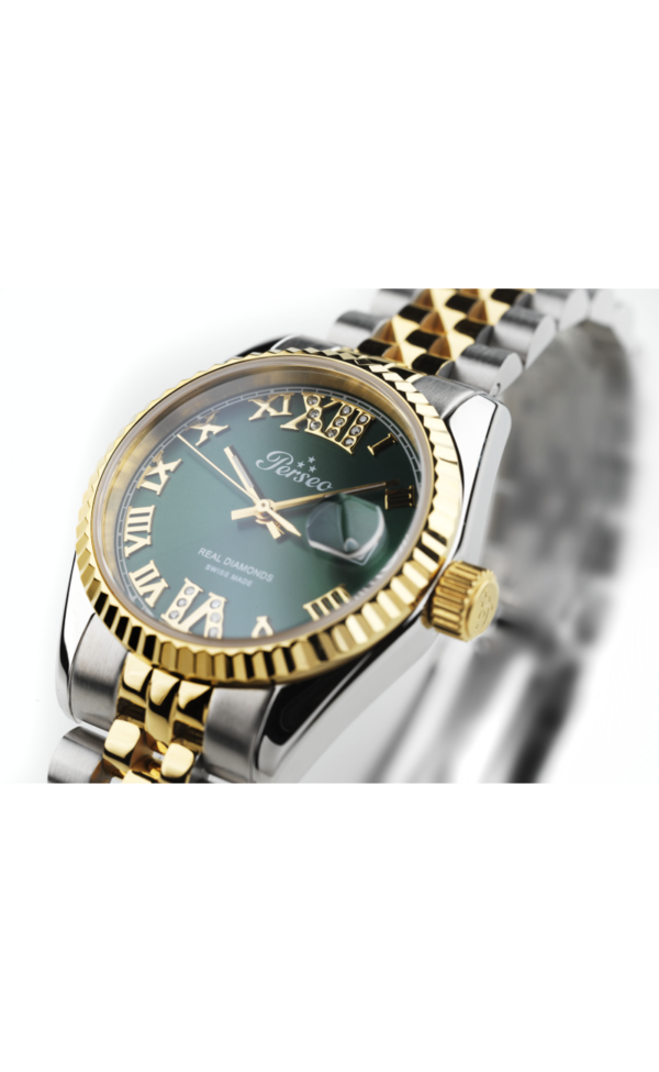 Ref. 2104.03 - Orologio Perseo Moderna Diamonds donna bicolore - immagine 2