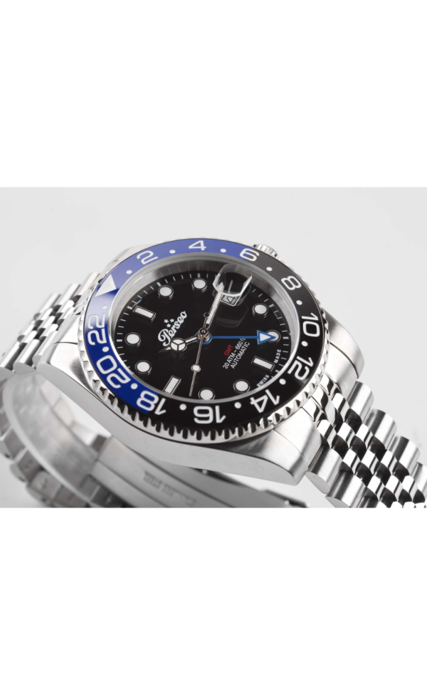 Ref. 2113 - Orologio Perseo sub GMT uomo blu / nero automatico - immagine 3