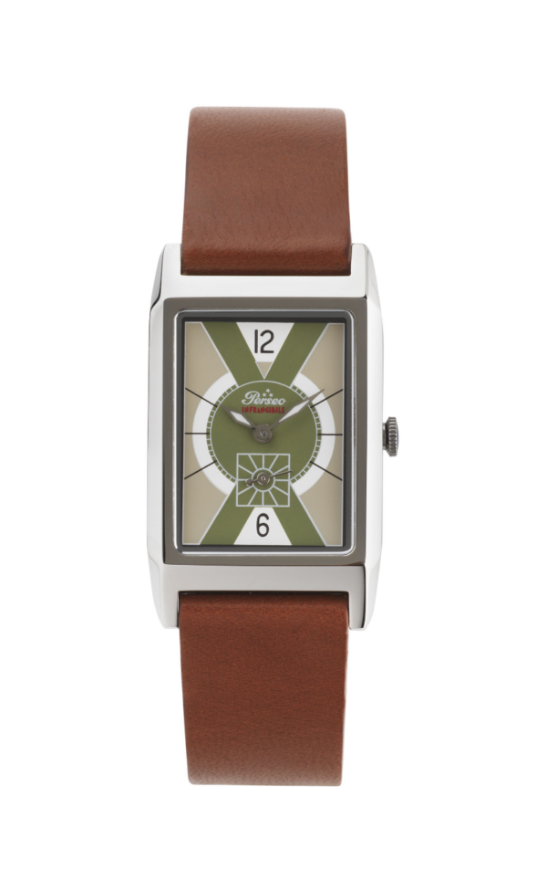 Ref. 2114.03 - Orologio Perseo Infrangibile uomo verde/grigio quarzo