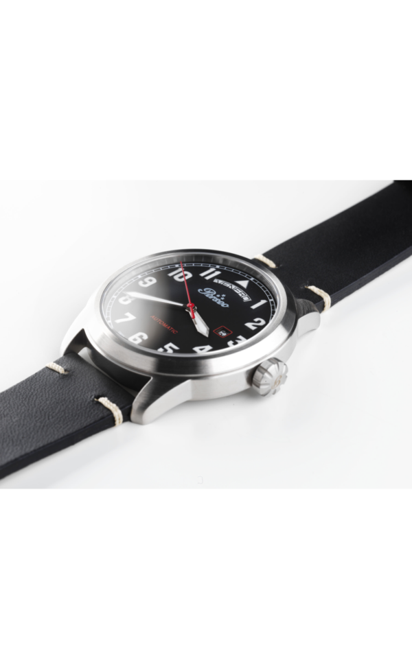 Ref. 6207DD.01 - Orologio Perseo Day-Date nero automatico uomo - immagine 2