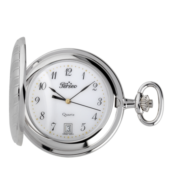 Ref. 11567.01 - Orologio Perseo tasca in metallo cromato