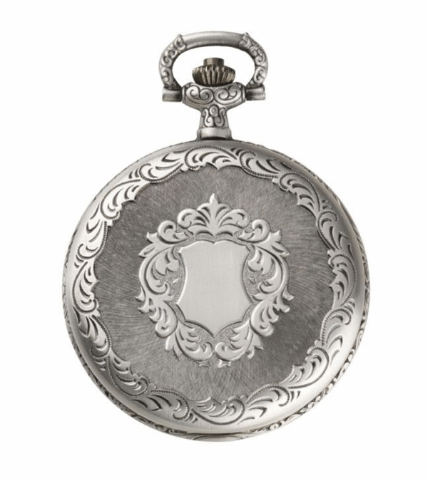 Ref. 17102/S Scudo - Orologio Perseo tasca metallo "Vieil Argent" - immagine 2